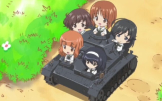 [Girls & Panzer] What will happen if "Gakuen Ten Colors" becomes a rock style?
