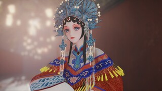 【闪耀暖暖MMD】辞花阙-赤伶 戏幕起 戏幕落 谁是客-自k帧