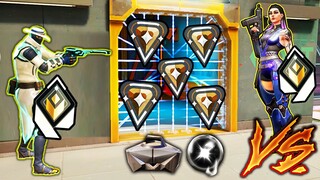 Valorant: 2 Radiant VS 5 Bronze Players... - Crazy Synergy!