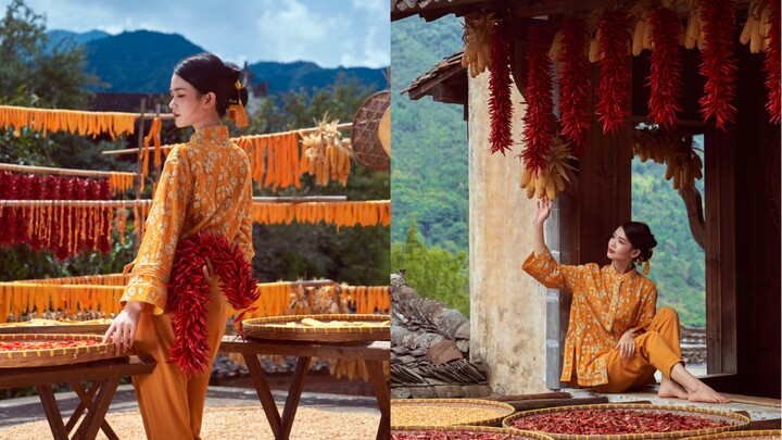 Tân Trung Hoa và lễ hội phơi mùa — Hoàng Lĩnh, Vũ Nguyên: Mùa thu ẩn mình trong ngôi làng cổ