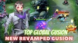 Top Global Gusion  New Revamped Gusion  Best gameplay mobile legend bang bang