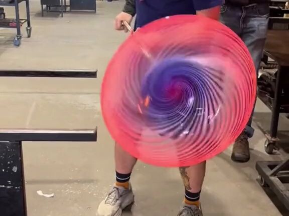 Berputar terus sampai berubah jadi gelombang