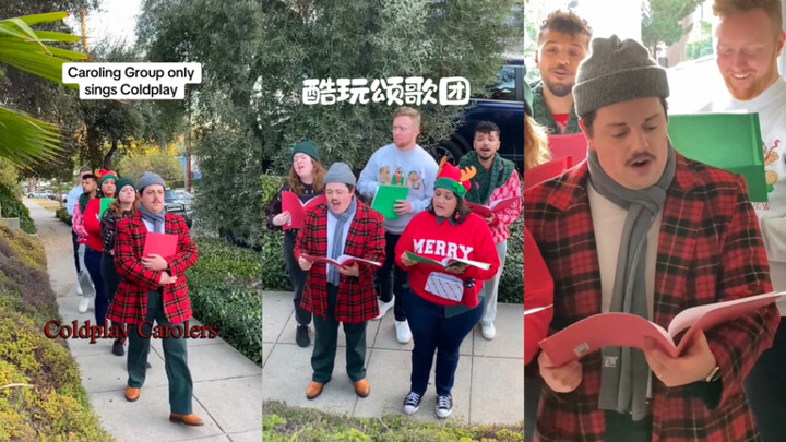 Giáng Sinh đâu nhất thiết chỉ hát nhạc Giáng Sinh, hát Coldplay cũng được mà‼️🤣