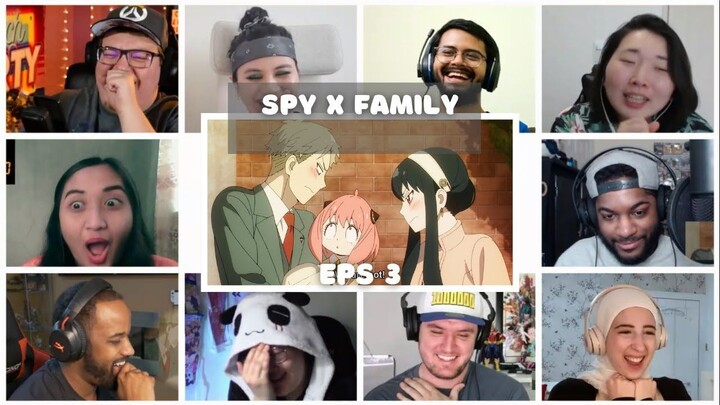 Spy x Family Episode 3 Reaction Mashup | スパイファミリー