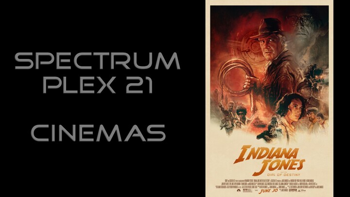 Opening to Indiana Jones and the Dial of Destiny at Spectrum Plex 21