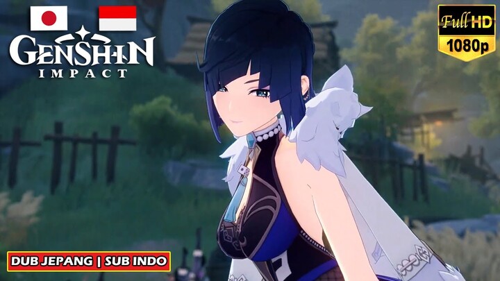 Character Demo Yelan - Demo Karakter Genshin Impact Dub Japan Subtitle Indonesia