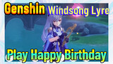 [Genshin  Windsong Lyre] Play [Happy Birthday]