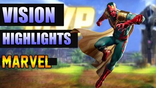 VISION SKILL HIGHLIGHTS (MARKSMAN) - MARVEL SUPER WAR