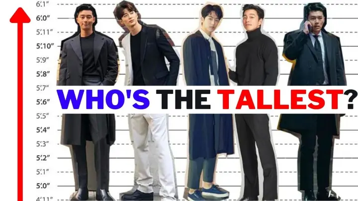 Tallest Korean Actors  | Top 20