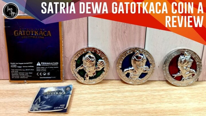 [ REVIEW ] Satria Dewa Studio Gatotkaca Metal Collectible Coin A Koleksi Koin Korawa Yuda Pandega