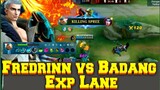 Hero fredrinn gameplay exp lane best build and emblem