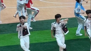 TF Family's fourth-generation theme song "Heartbeat" makes its debut at the sports event