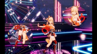 【Genshin Impact MMD／4K／60FPS】Yoimiya【与梦盛开】