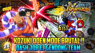 KOZUKI ODEN MAKRO GAMEPLAY !! TUTOR DONG BANG SS LEAGUE || ONE PIECE BOUNTY RUSH