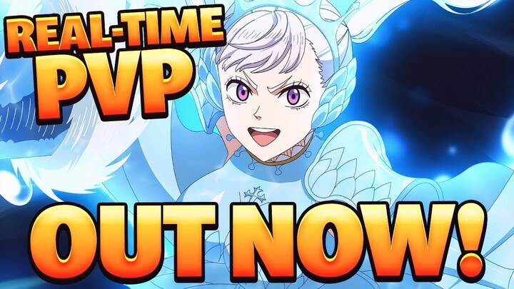 PICK AND BAN REAL-TIME PVP IS FINALLY OUT & IT IS SO FUN! | Black Clover Mobile