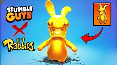 STUMBLE GUYS X RABBIDS, ADA SKIN GOLD RABBIDS TERNYATA 😱