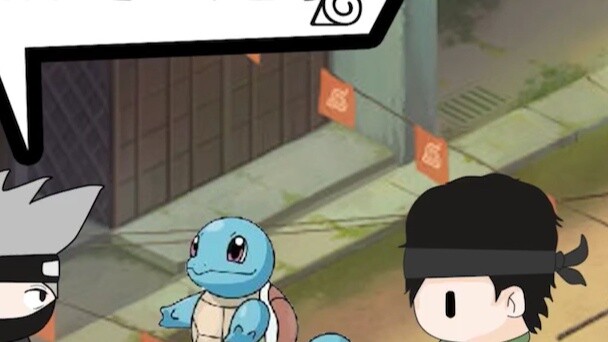 Episode 34: The story of Kakashi and Squirtle! Leave your coins