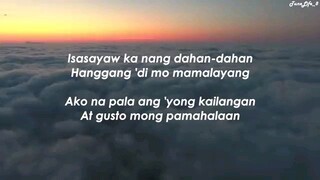 UNANG SAYAW BY NOBITA LYRICS