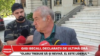 Gigi Becali A COMENTAT VARIANTA “Mircea Lucescu, SELECTIONERUL NATIONALEI ROMANIEI