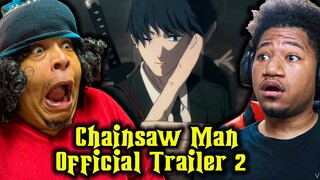 BROTHER REACTS TO! | Chainsaw Man - Official Trailer 2 (REACTION)