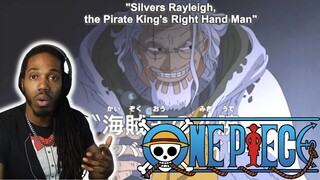 One Piece Reaction -  Episode 393-394 (Blind Reaction) - FIRST TIME SEEING SILVERS RAYLEIGH!!
