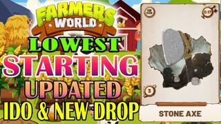 FARMERS WORLD LOWEST STARTING UPDATED | IDO & NEW DROP