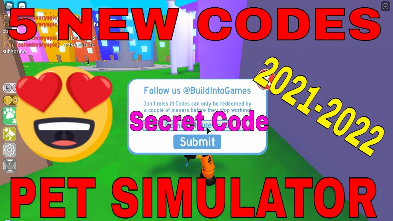 Pet Simulator X (MYTHICAL PETS) ALL NEW SECRET UPDATE CODES!? Roblox Pet  Simulator X! 💎x3 - BiliBili