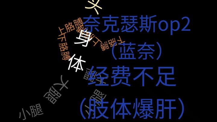 奈克瑟斯op2，但是怜弟没有钱