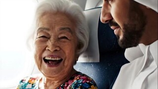 เมื่อคุณยายวัยเก้าสิบพลังงานสูง "นั่งเครื่องบินครั้งแรก"