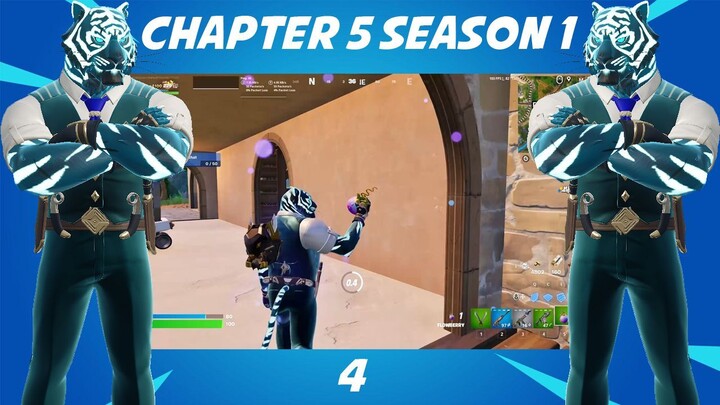 Fortnite a lagging match