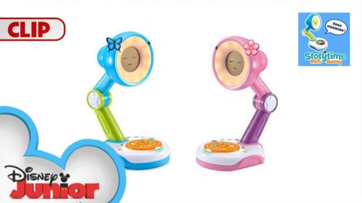 Green Talking Toy Lamp & Pink Talking Toy Lamp Meeting Together 🟢🌸 | VTech: SWS 🌈💡 | @disneyjr