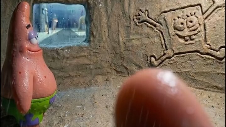 When you come to Bikini Bottom at night
