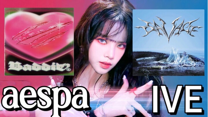 If aespa were to dance to IVE’s new song “Baddie”