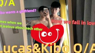 Q&A!How We Fall in Love How to fall in love Kibo ต้องการแฟนคู่รักเกย์ Lucas&Kibo