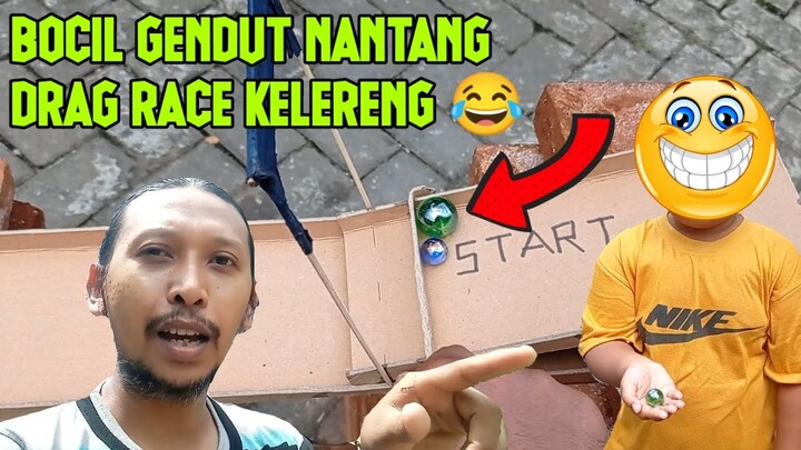 (vlog) asmr marble race. drag race kelereng jumbo vs standar. kalah telak!!
