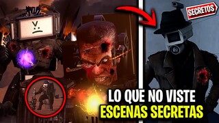 SOBREVIVIENTE y DETECTIVE CAMERAMAN EN PROBLEMAS !😱 ESCENAS SECRETAS SKIBIDI TOILET - Explicación