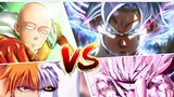 【MUGEN】Goku & Ichigo VS Saitama & Dứa 【2V2】 【1080P】 【60 khung hình】
