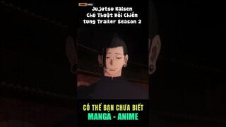 Jujutsu Kaisen Chú Thuật Hồi Chiến tung Trailer Season 2, hình ảnh vô cùng xuất sắc #shorts