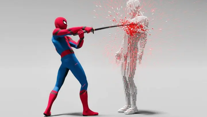 [Spider-Man] Hardcore 3D Animation In Fighting