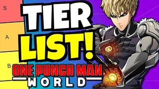 TIER LISTS & REROLLS - MY NO.1 TIP!!! [One Punch Man World]