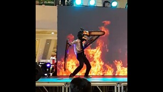 Full Video of Chainsaw Man during Anime Asobi Cosplay Event 2022