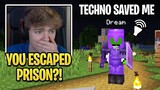 TommyInnit Reacts To Dream ESCAPING Prison With Techno's HELP Then MEETS Dream In Person! Dream SMP
