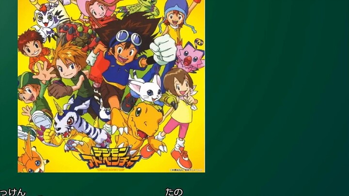 [Dạy hát tiếng Nhật] "Butterfly", bài hát chủ đề của phim hoạt hình Nhật Bản "Digimon" (hát bài hát 