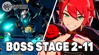 JANGAN AUTO! MODAR PASTI! | Outerplane Boss Stage 2-11 Guide