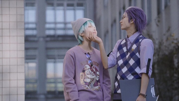 【DRB-cos】白膠木簓校园潜入！学生:我只是回来拿个书，打扰了打扰了