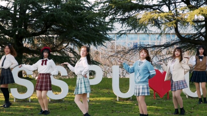 تعالوا معًا لنرقص على إيقاع قوس قزح ونُظهر الأسلوب الفريد الخاص بجامعة شنغهاي الصناعية الثانية!