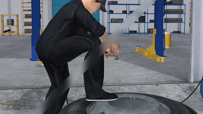 Safety production warning