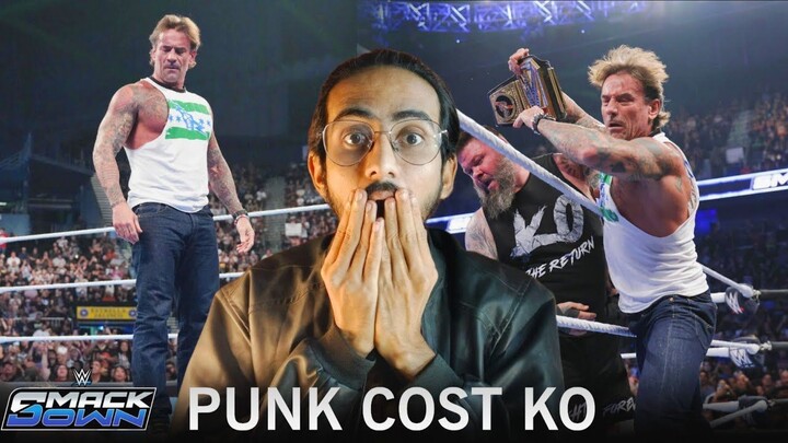 CM Punk Cost Kevin Owens the WWE Title!  _ SmackDown Review