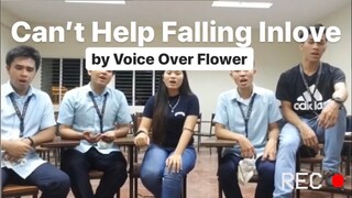 Can't help falling in love perform by Voice over flower of  USTP Sanghimig Chorale
