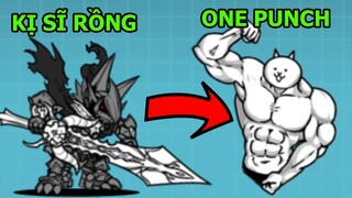 The Battle Cat UBER MARAUDER CAT KỊ SĨ RỒNG VS MÈO SAITAMA ONE PUNCH MAN SIÊU VIP TOP GAME THÀNH EJ